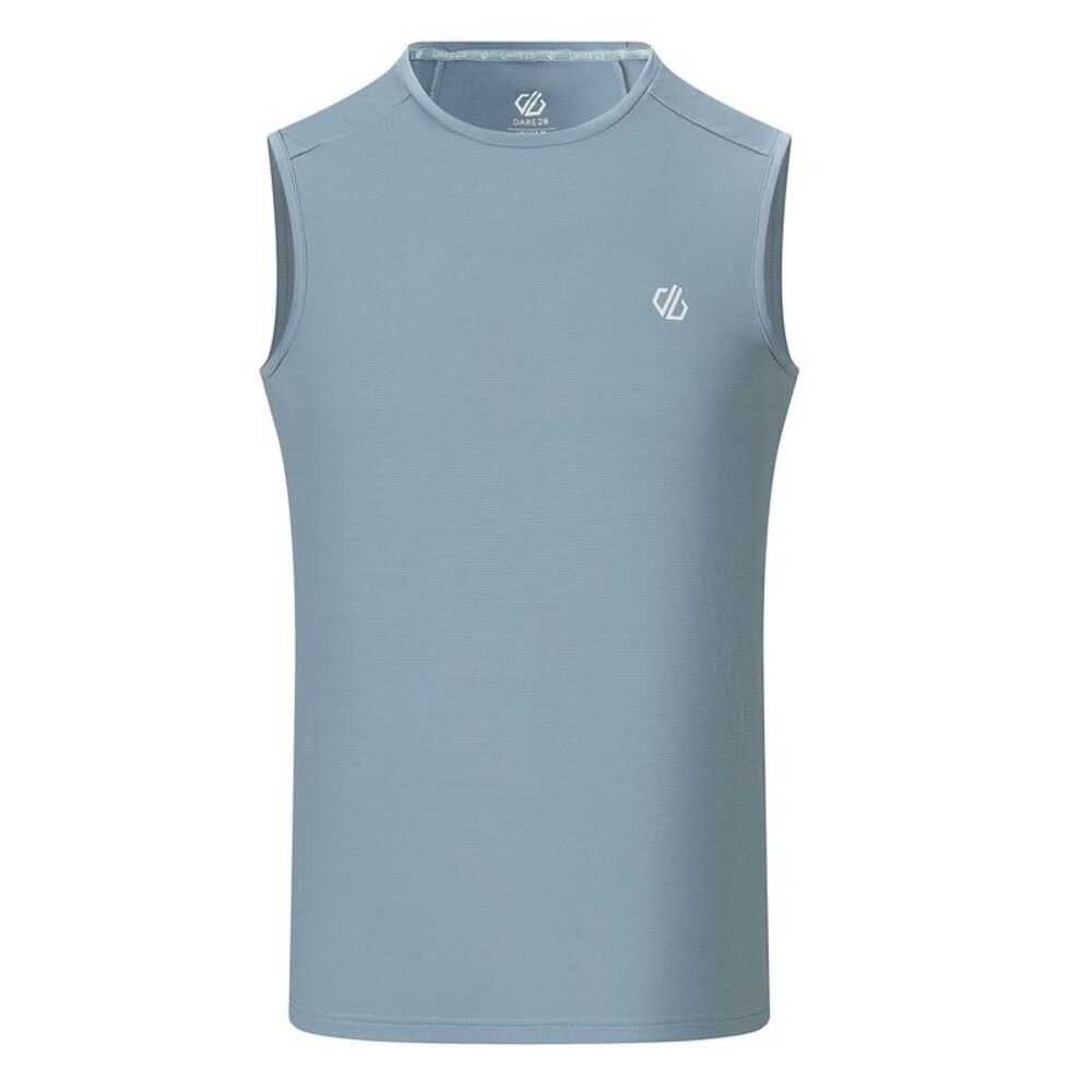 Dare 2B Mens Rapid Logo Tank Top / Mercury